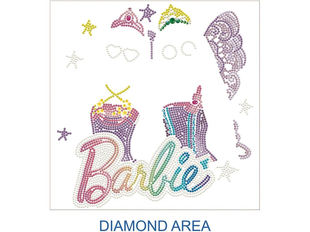 Diamond Dotz Simply Dotz Diamond Art Kit 28 x 28 cm - Barbie Fantasy