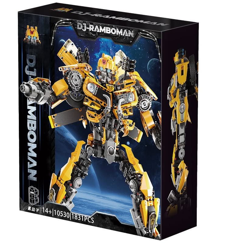 KBOX 10530 - Movable Robot Model Fighting Version Wasp  - 1831 PCS