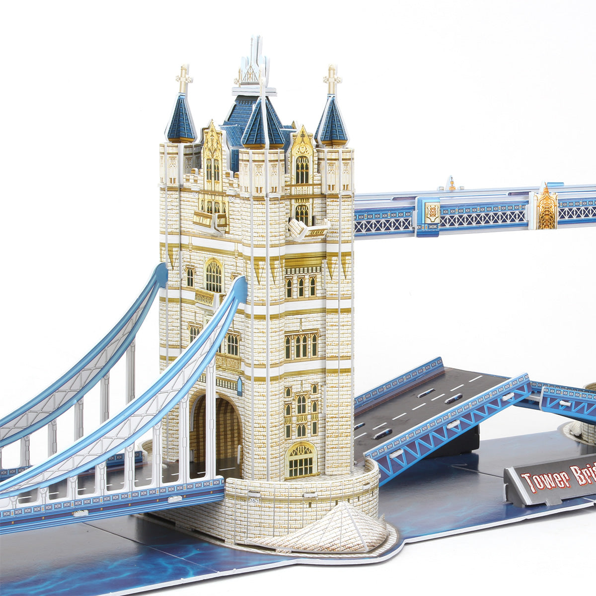 Cubic Fun Tower Bridge Shaped 3D Puzzle 120 Pieces