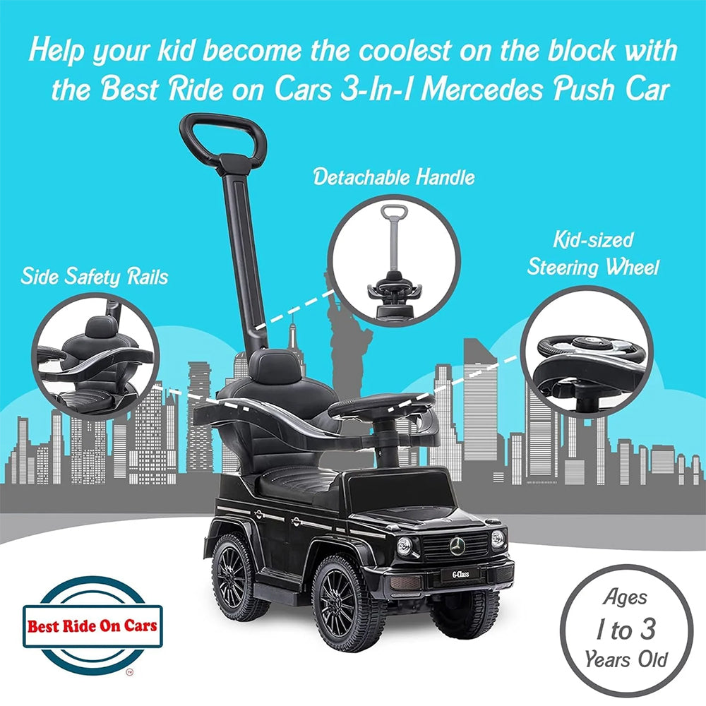 Tic Toys Rock Rider Ride-On For Kids - Black
