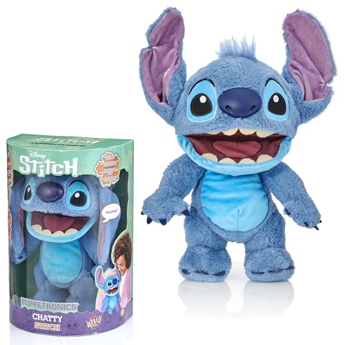 WOW STUFF Disney Lilo & Stitch - Stitch Puppetronic Chatty Deluxe