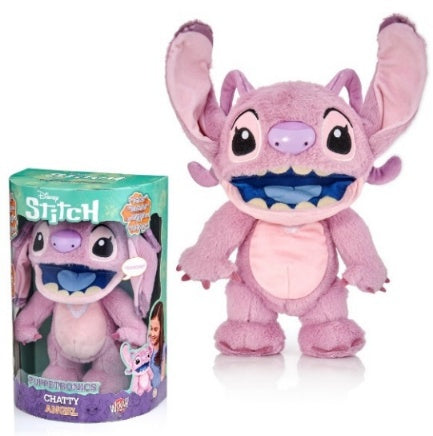 WOW STUFF Disney Lilo & Stitch - Disney Angel Puppetronic Chatty Deluxe