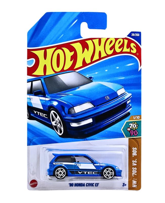 Hot Wheels HW 70S VS. 90S - 90 HONDA CIVIC EF
