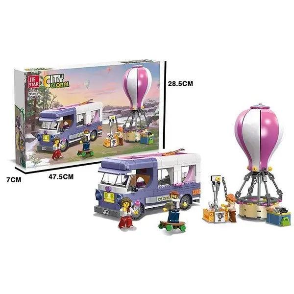 Building Blocks JIESTAR 55012 City Global 452 PCS