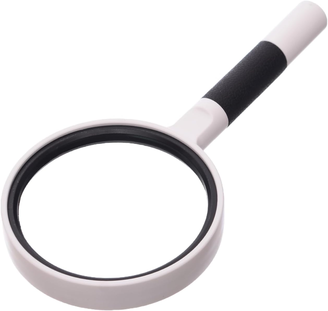 Xsmgx XSM-8075 High Quality Magnifier Size 75 mm For Office, Student - White Black