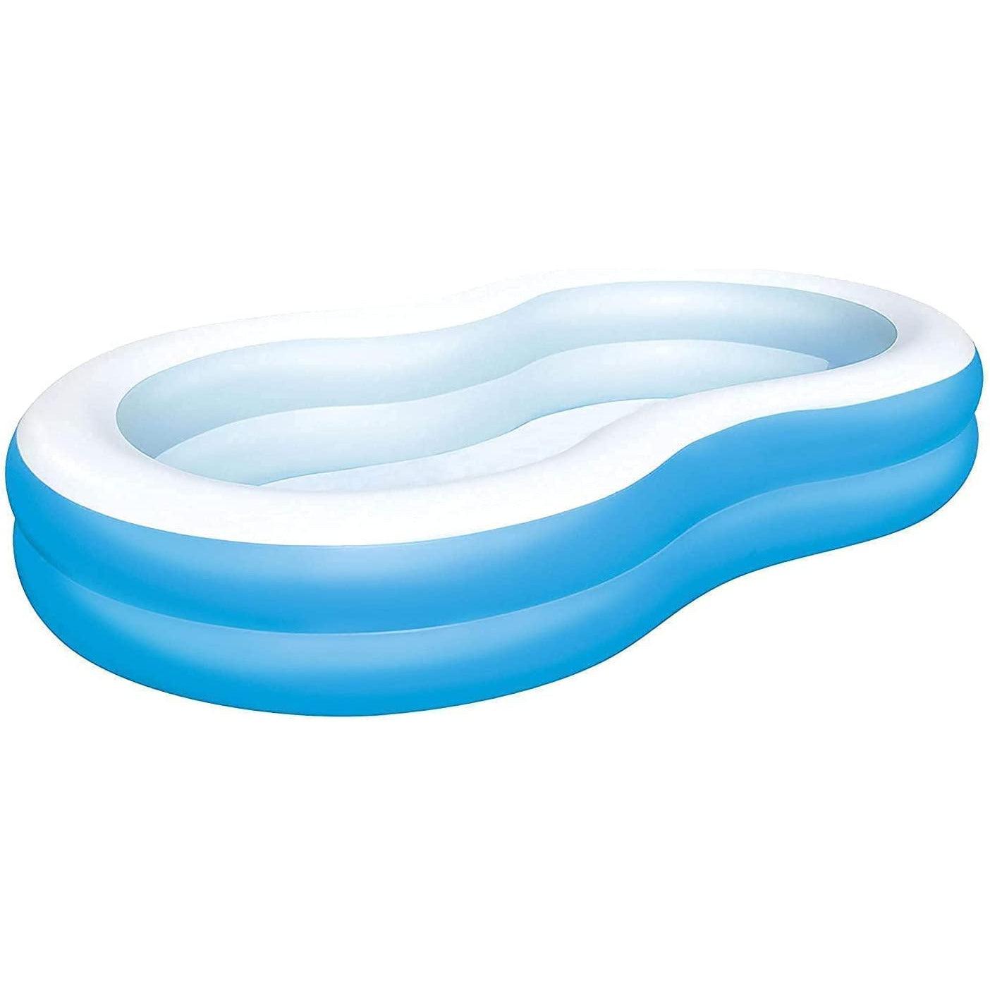 Bestway 54117 The Big Lagoon Family Pool for Kids - blue