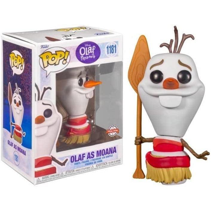 Funko Pop! Disney Olaf Presents - Olaf as Moana - BumbleToys - 18+, Action Figures, Boys, Characters, Funko, Pre-Order