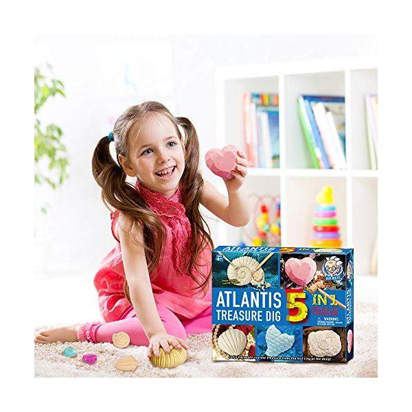 Eduman Atlantis Treasure Dig 5in1