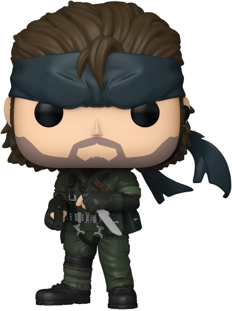 Funko Pop! vinyl figure of a character with a headband and tactical gear 