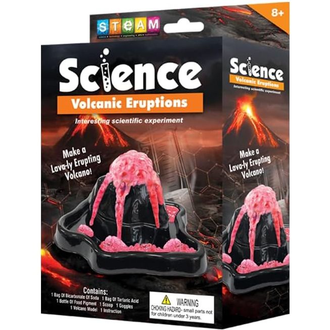 Sew Star Volcanic Eruptions - لعبة تجربة علمية للأطفال SS-19-016، 8+