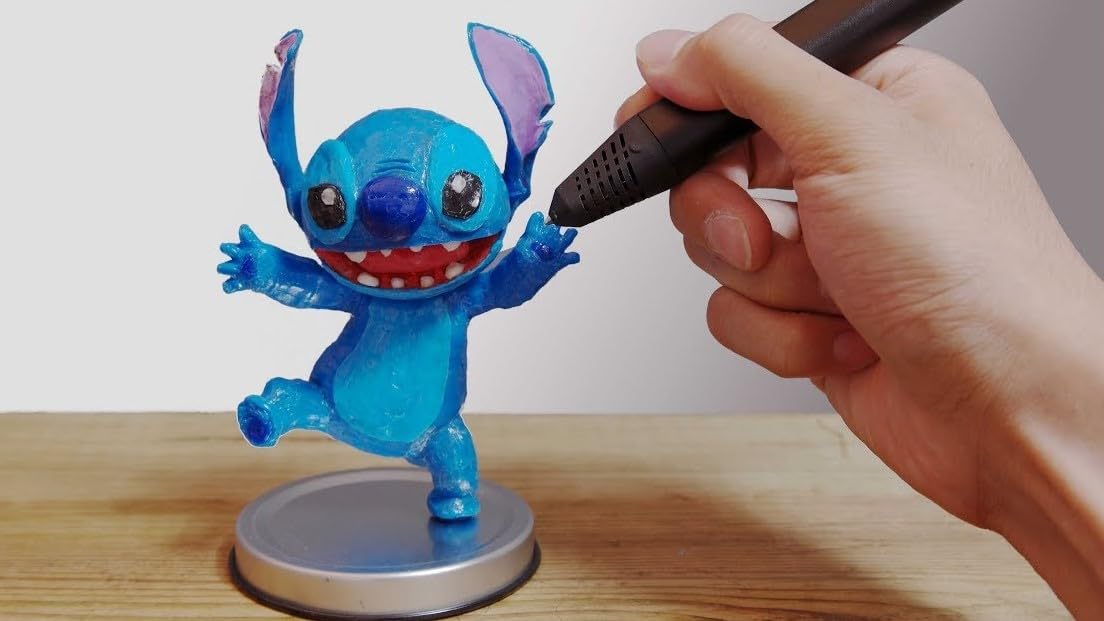 Scriptronics 3D Pen for Kids, 5m 3 Color PLA Filament, 3D Doodle Pen Creative Toys - Colors may vary