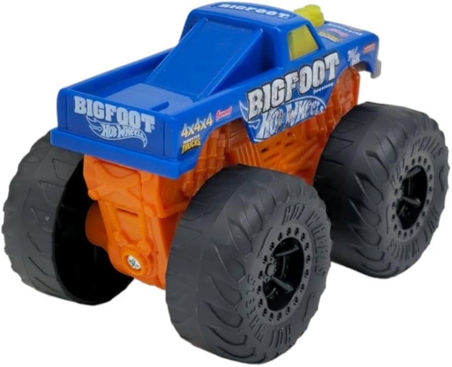 Mattel Hot Wheels Monster Trucks Roarin' Wreckers Bigfoot with Lights & Sounds
