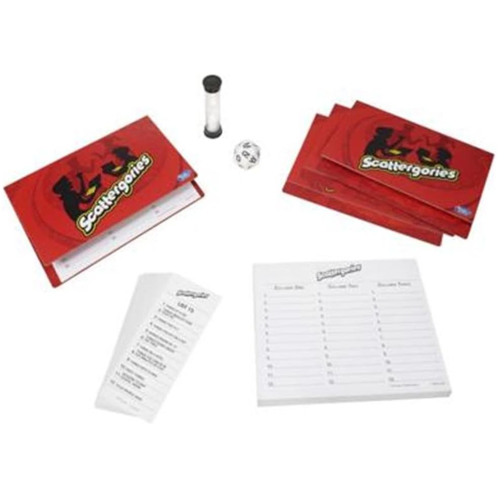 Scattergories Board Game, Game of Categories, Family Board Games for Adults and Teens, Fun Party Games for 2 to 4 Teams