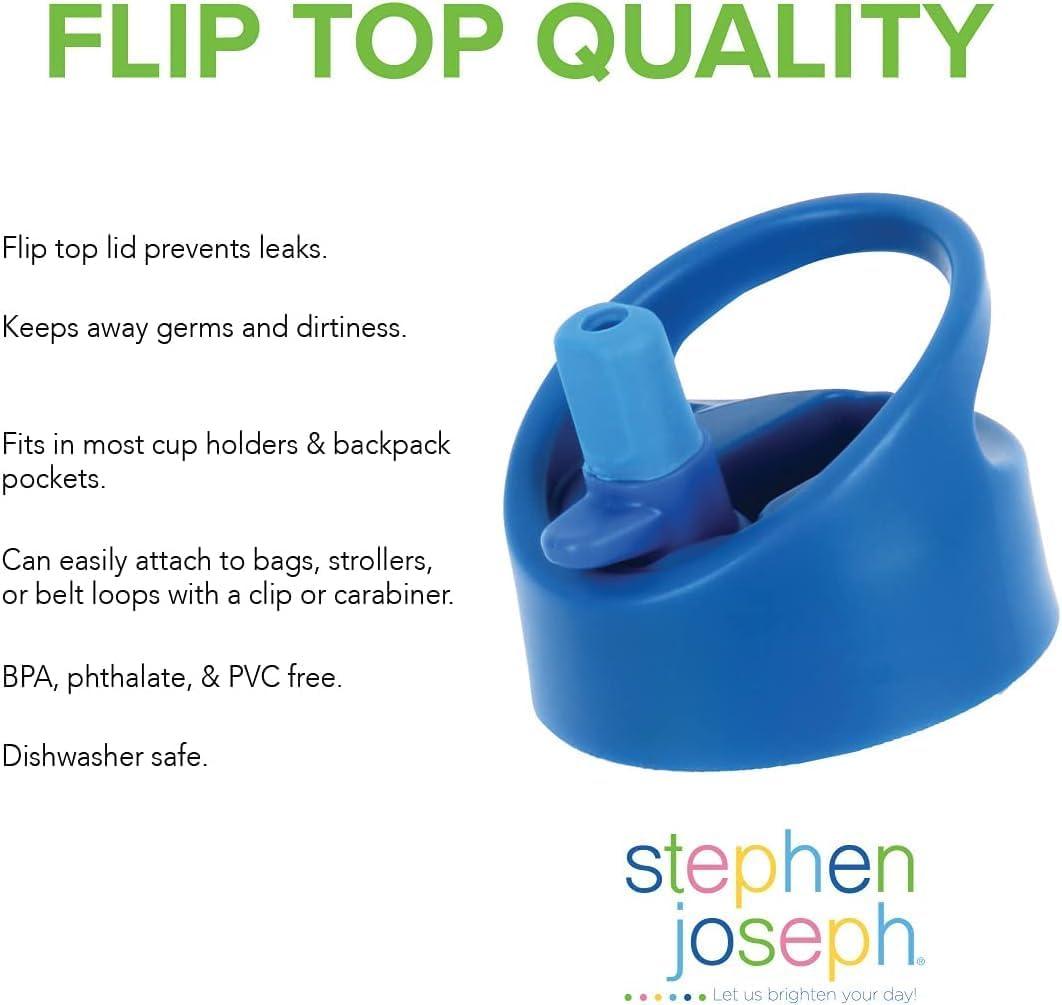 Stephen Joseph  Flip Top Water Bottle - Construction