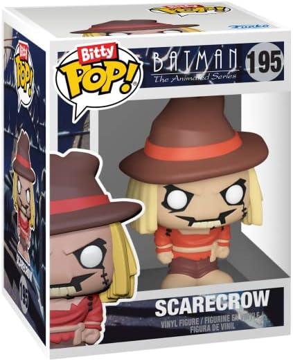 Funko Bitty Pop! DC Mini Collectible Toys - Batman, Robin, Scarecrow & Mystery Chase Figure