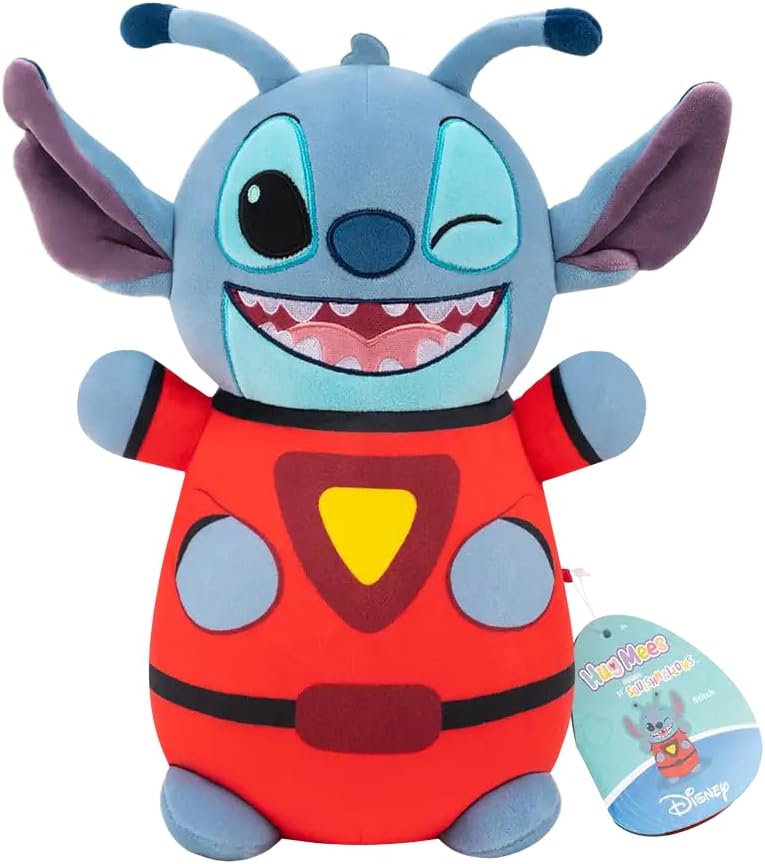 Disney Squishmallows Lilo & Stitch Alien Stitch HugMees Plush 6 Inch