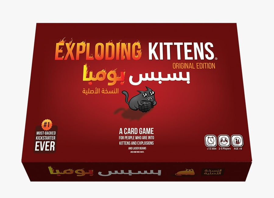 لعبة بطاقات القطط المتفجرة من نيلكو - النسخة الأصلية