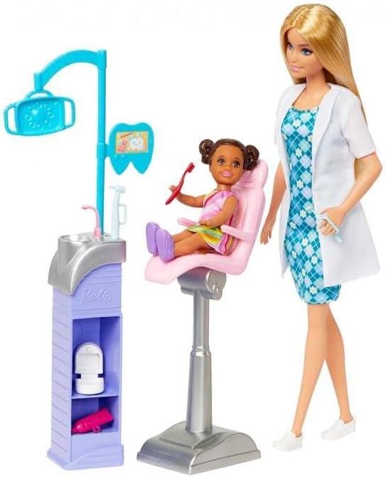Barbie Dentist Doll Career Playset Asst