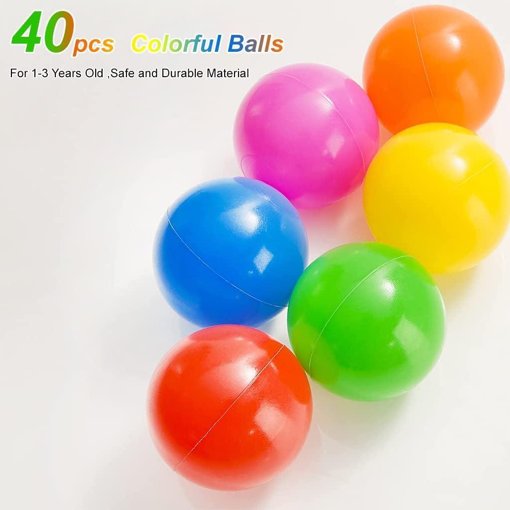 Fantastic-Kids-Toys Core Open House with Mini Basket Ball (40 Balls)