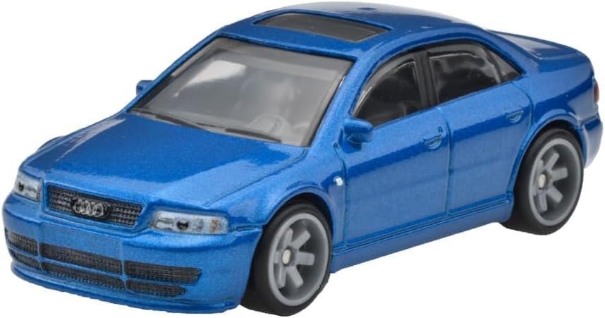 Hot Wheels Premium 2 Pack Audi S4 Quattro/Audi R8 LMS Vehicle Toy