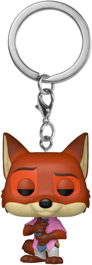 Funko Pocket Pop! Keychain Cartoon Animation Disney - Zootopia 2 - Nick Wilde