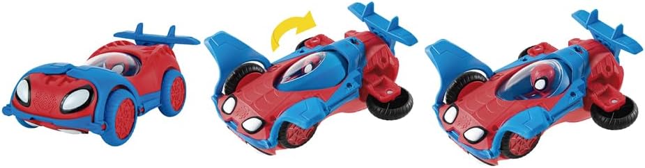 Disney Junior Marvel Spidey and His Amazing Friends Flip and Jet Vehicle SNF0080 - Spidey