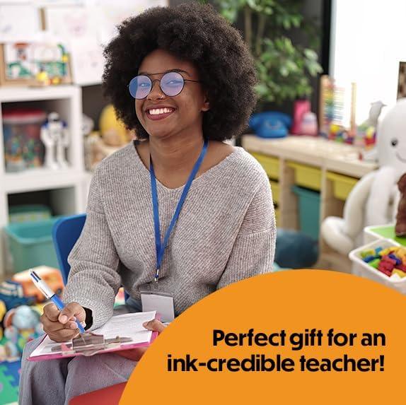 BIC 4-Color Original Retractable Ball Pens, Medium Point (1.0mm), 1-Count Pack, Retractable Ball Pen With Long-Lasting Ink