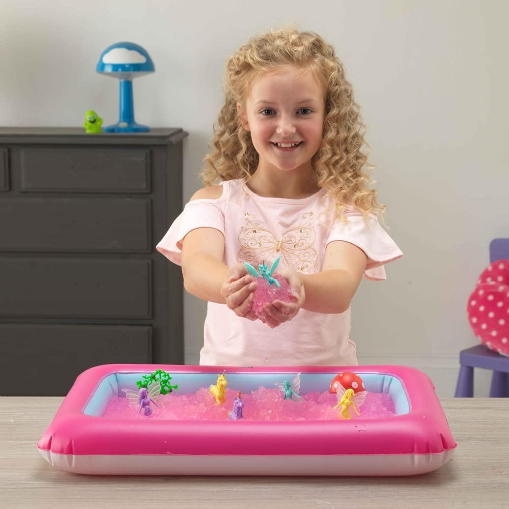 Gelli Worlds Dino Pack from Zimpli Kids, 5 Use, 8 x Dinosaur Figures, Inflatable Tray, Imaginative Prehistoric Dinosaur Playset, Educational Science Kit - BumbleToys - DINO, Dino Toy, Dinosaur, Educational Science Kit, Gelli Worlds, Pre-Order