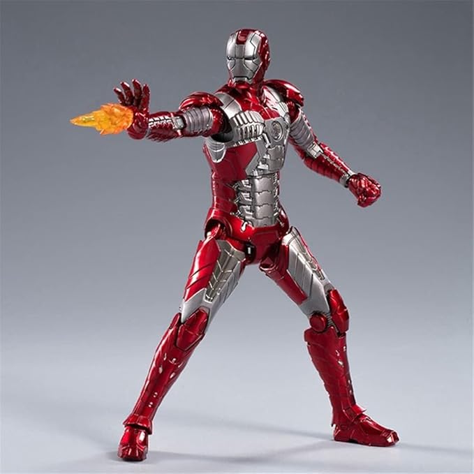 ZD Toys Super Heroes: Marvel - Iron Man -  Holographic Garage Set Mark 5 Scale 1:10
