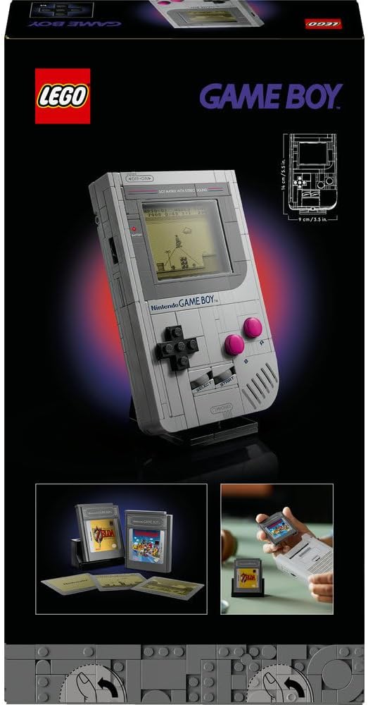 LEGO 72046 Super Mario Game Boy, DIY Model Kit for Adults