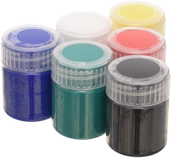 Art Nation 15ml Porcelain Paint Set with Brush - 6 Colors