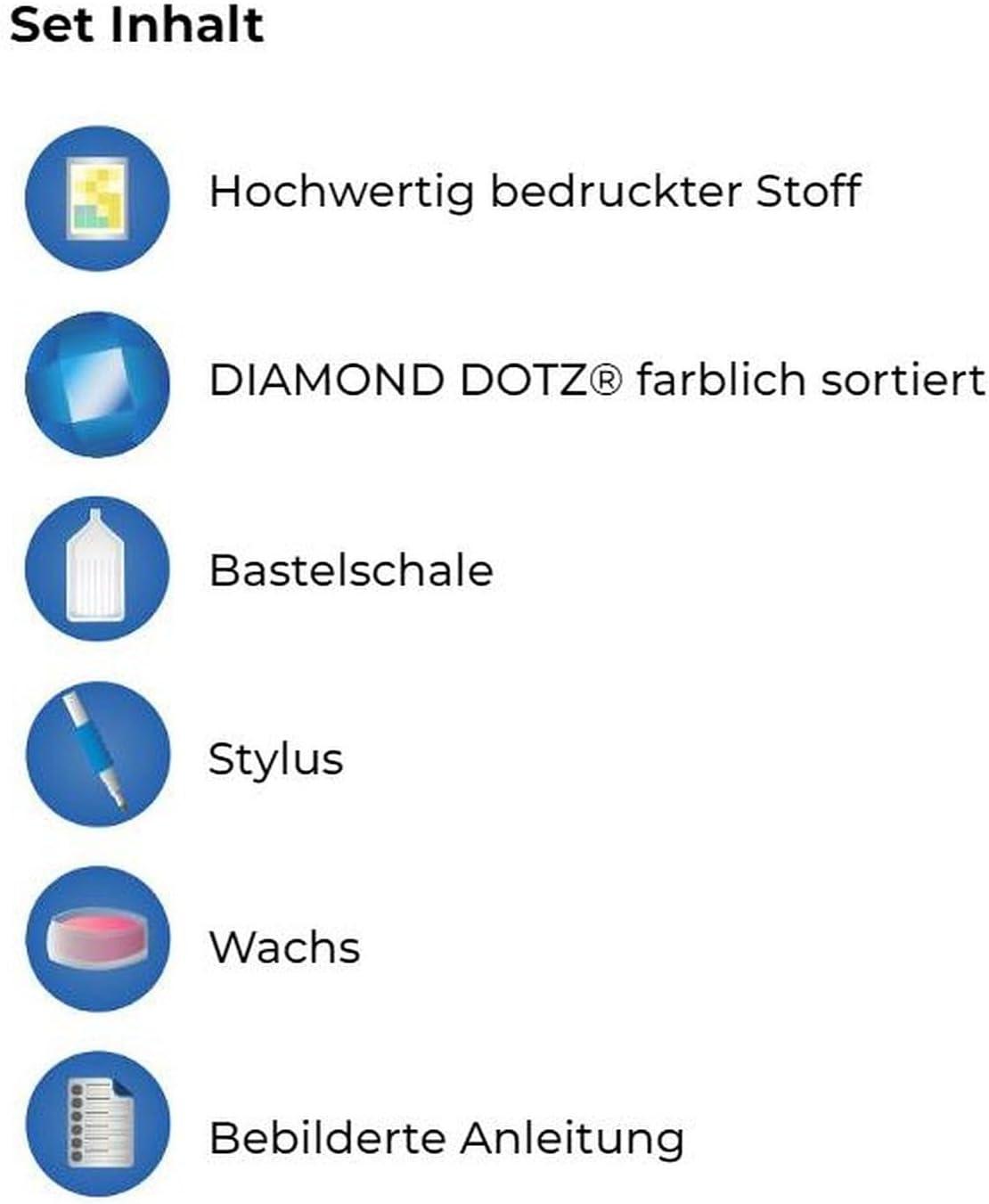 Diamond Dotz Simply Dotz Diamond Art Kit 28 x 28 x 2.5 cm - Barbie Mermaid Vibes