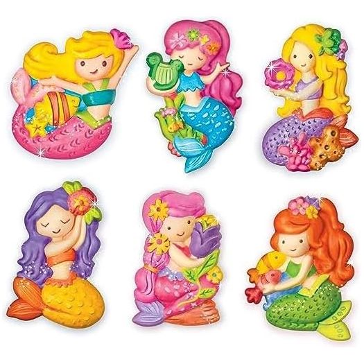 Eduman Mould & Paint Mermaid, Make Your Own, DIY for girls T2547, 6+