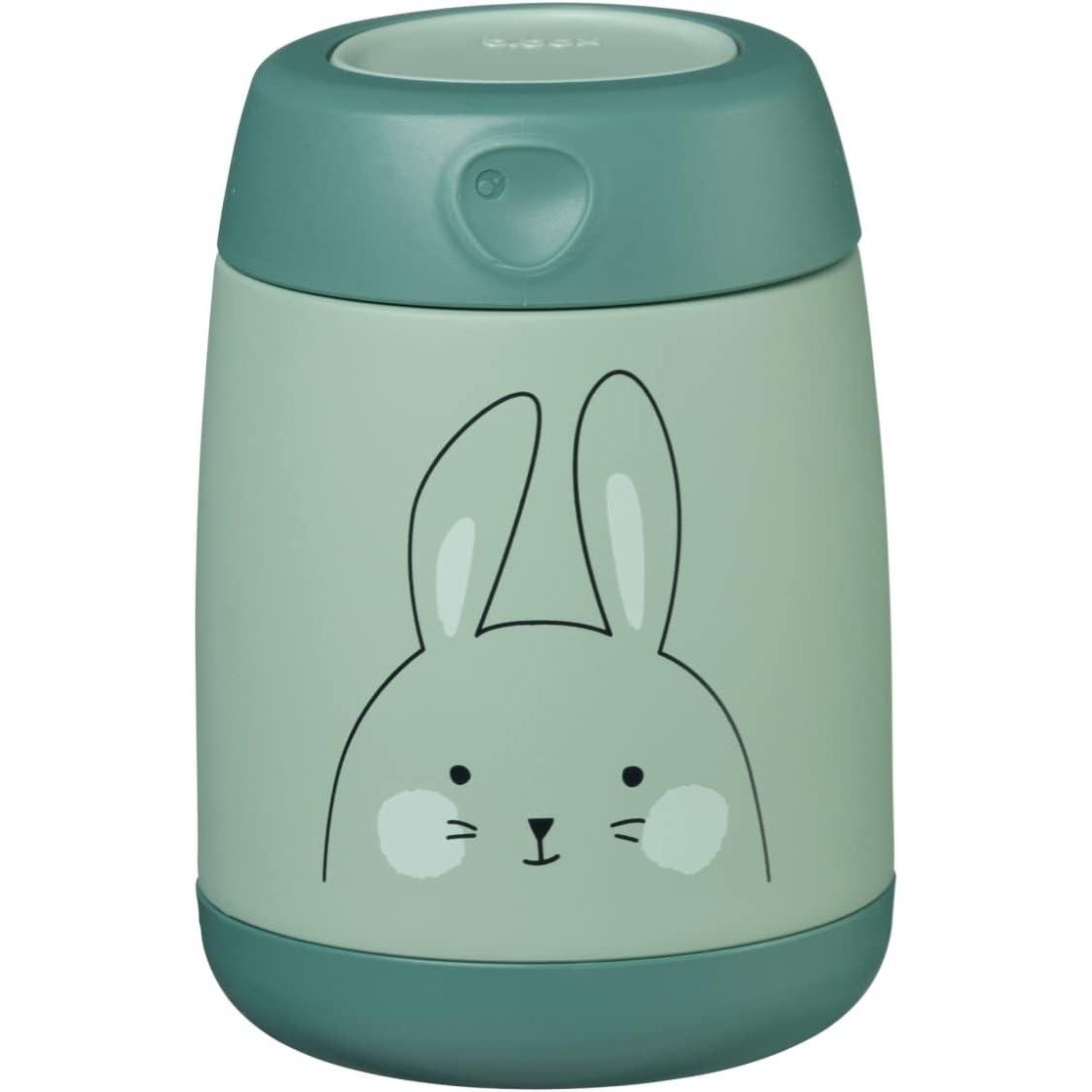 B.Box Bunny Stainless Steel Insulated Baby Canister 210ml (Green)