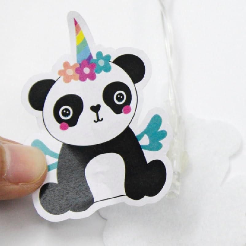 مجموعة مصابيح LED لتزيين منزلك من Sew Star - باندا SS-19-038، 8+