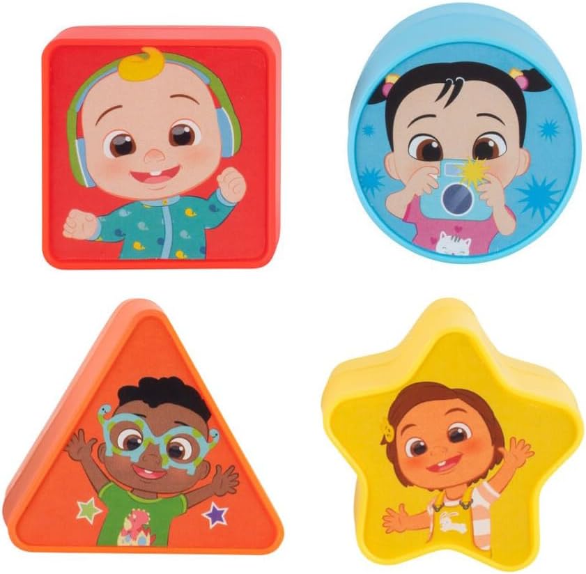 CoComelon Shape ‘N Sort Xylophone - Identify Shapes and Play Music - Favorite CoComelon Characters - Toys for Kids, Toddlers, and Preschoolers