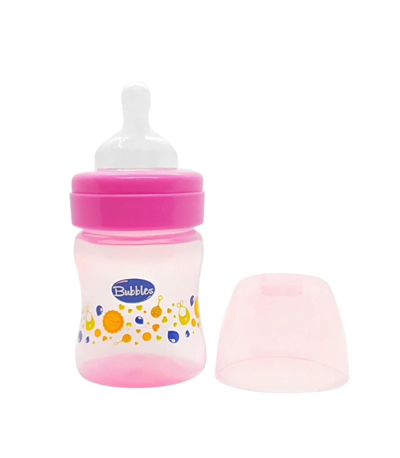 ببرونة بابلز كلاسيك بدون يد 120 مل - وردي ( قد يختلف التصميم على الزجاجة ) 