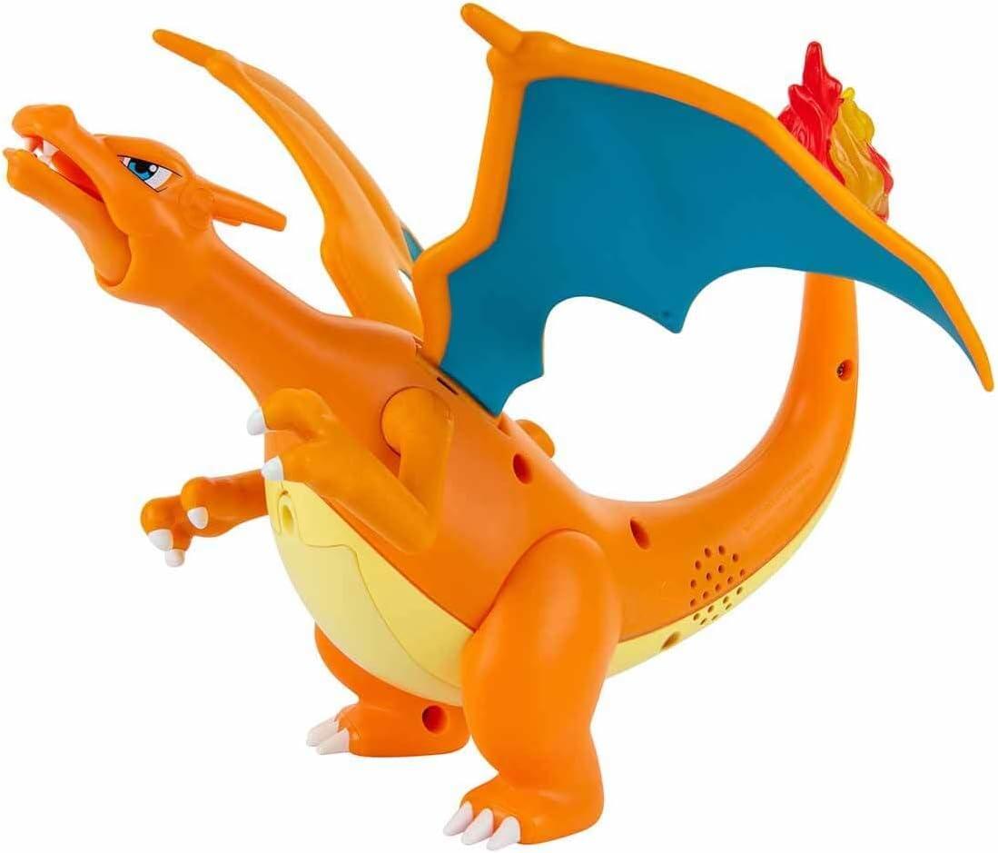Pokemon Jazwares Pokemon Flame & Flight Deluxe Charizard Interactive F ...