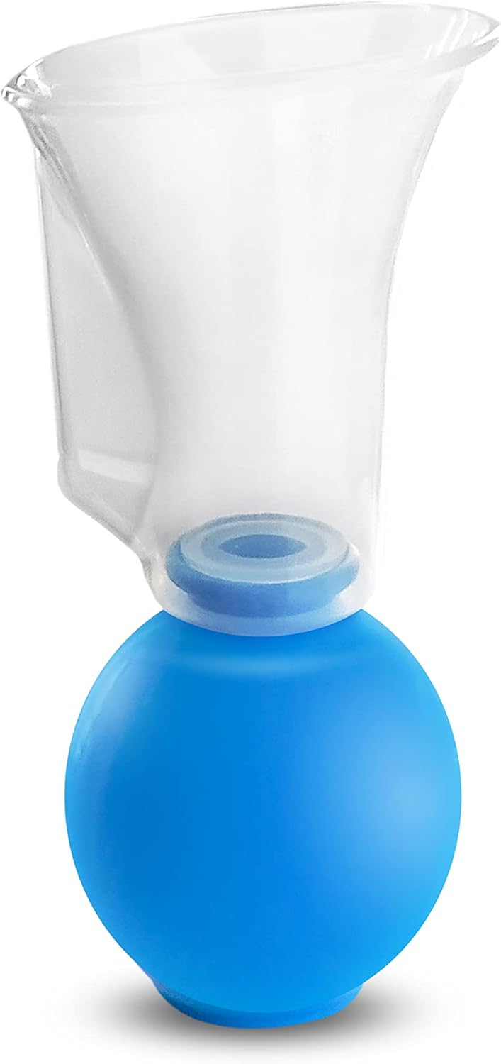 Bubbles manual breast pump For Mother - Blue