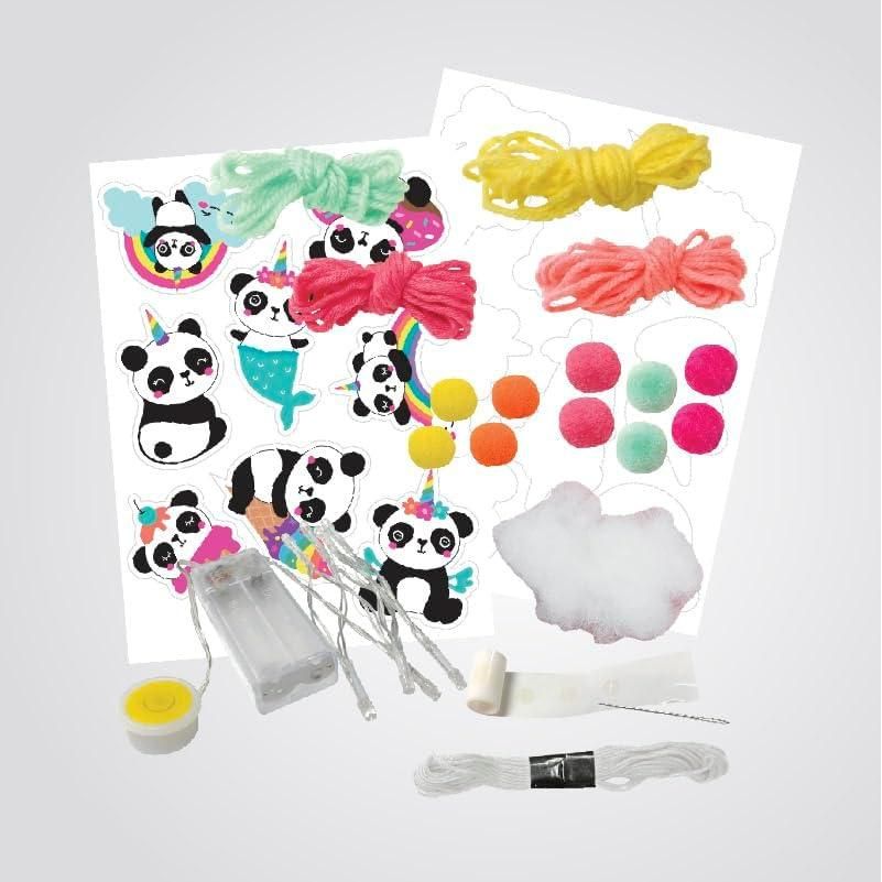 مجموعة مصابيح LED لتزيين منزلك من Sew Star - باندا SS-19-038، 8+