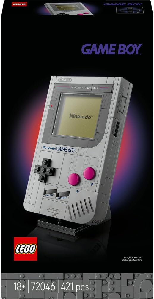 LEGO 72046 Super Mario Game Boy, DIY Model Kit for Adults