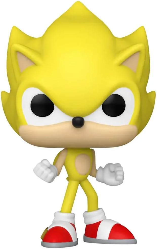 Funko Pop! Sonic the Hedgehog Super Sonic Vinyl Figure AAA Exc.