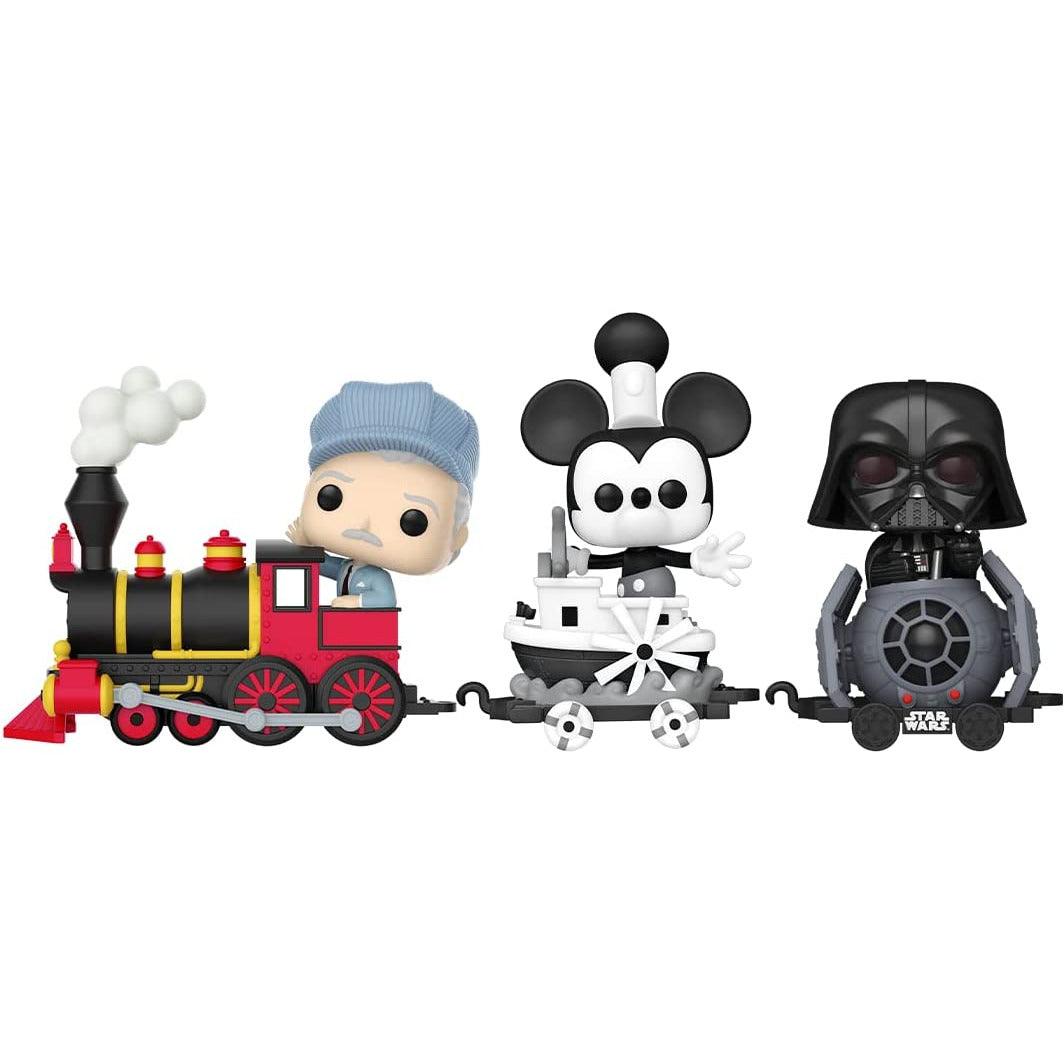 Funko Pop! Train: Disney 100 - Darth Vader on Tie Fighter, Darth Vader - BumbleToys - 18+, Action Figures, Boys, Darth Vader, Funko, OXE, Pre-Order, star wars