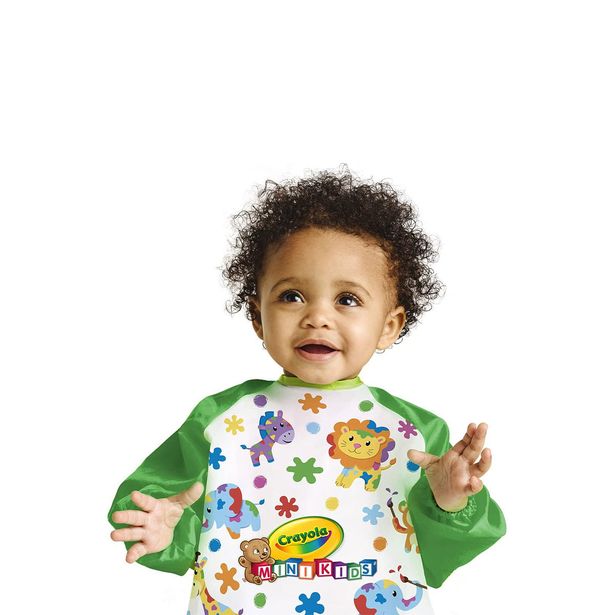 Crayola Mini Kids Apron With Long Sleeves