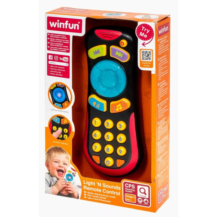 WinFun Light 'N Sounds Remote Control  - black