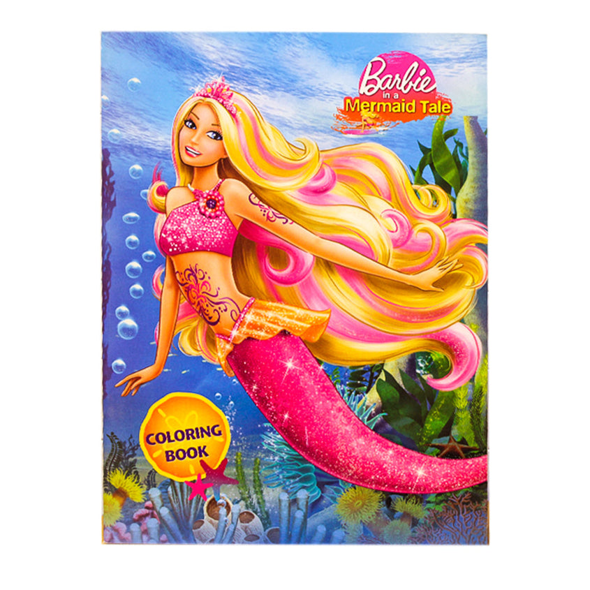 Barbie In a Mermaid Tale Coloring Book 15 Pages