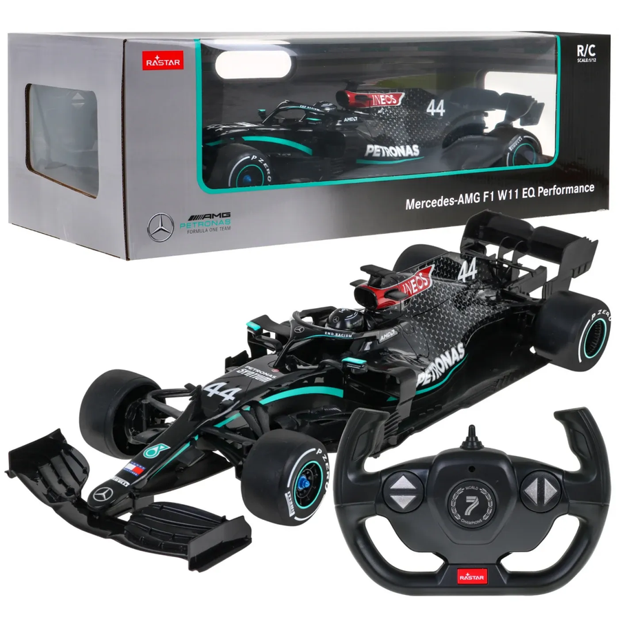 Radio-controlled car Rastar Mercedes-AMG F1 W11 EQ Performance 1:12, black