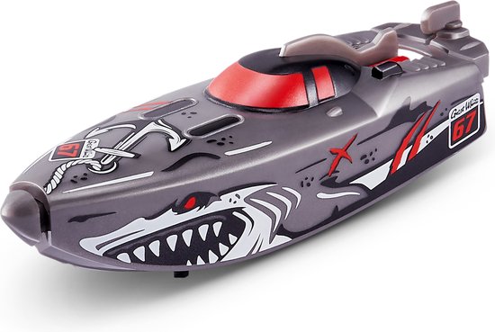 ZURU S001-Robo Alive Series 1 Robotic Boats - Grey