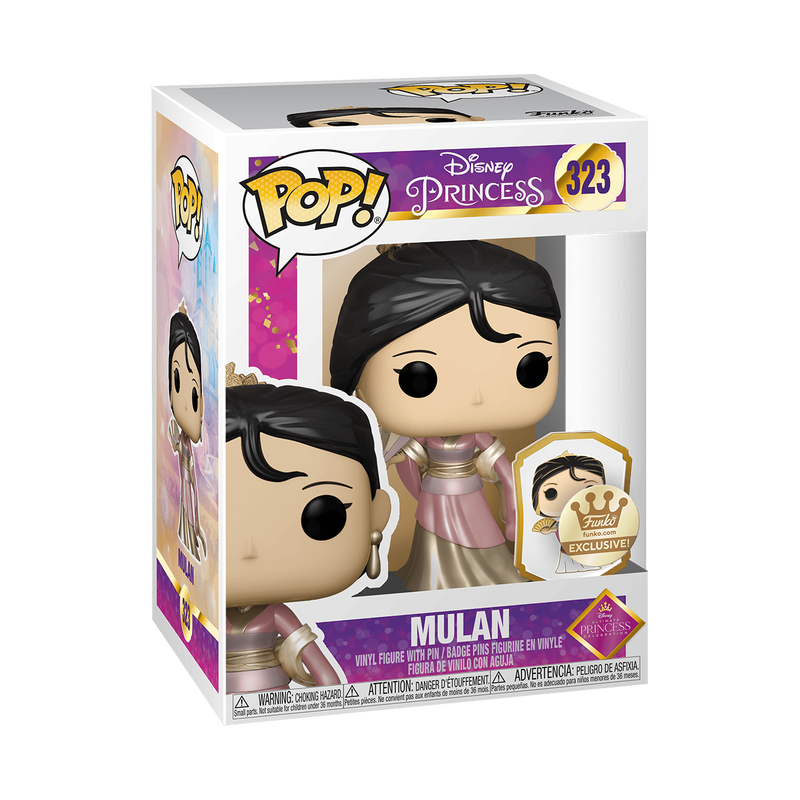 Pop! Mulan (gold) with pin