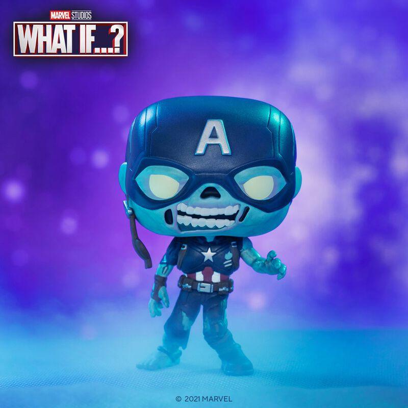 Funko POP Marvel What If...? - Zombie Captain America - BumbleToys - 18+, Action Figures, Avengers, Boys, Characters, Funko, Marvel, Pre-Order